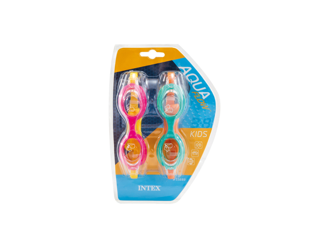 Buy Intex Aqua Flow Kids Goggles 2-Pack – in Qatar Buy Intex Aqua Flow Kids Goggles 2-Pack – in Qatar
